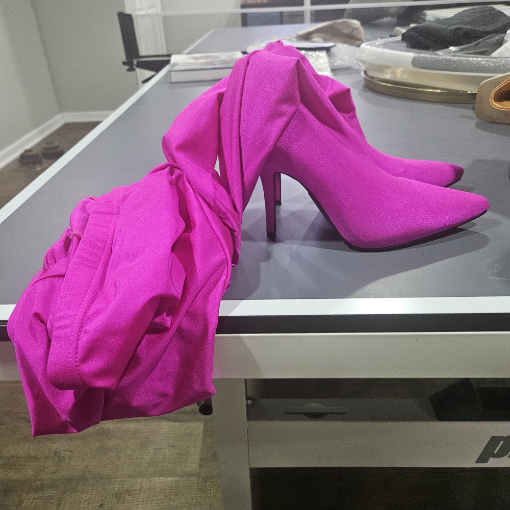 Akira Pink Women's Heel Pants